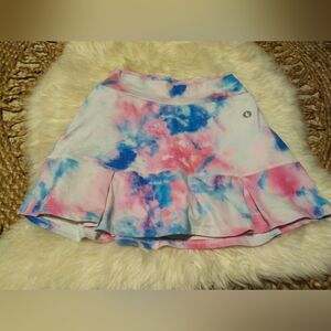 Vibrant Tie-Dye Women's Skort